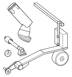 151.530 - Right-sided nozzle kit for Varimat V/V2