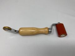 AS-DR40 - Double ended roller 40mm silicone/brass