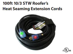 100' Welder Extension Cord with NEMA L6/30 Plug
