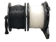 5/8 HDPE (natural) ribbon/flat welding rod, 10 pound spool